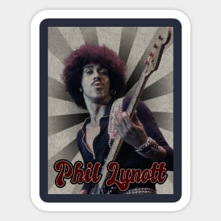 Phil Lynott Classic Sticker